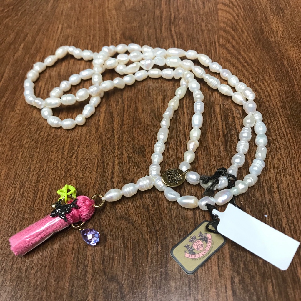 Brand New Juicy Couture Pearl Necklace